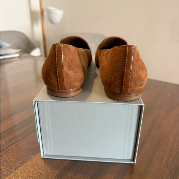 Margaux Womens Tan Camel Suede Slip-Ons Loafers 41.5 - Picture 15 of 16